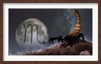 Framed Scorpio is the eighth astrological sign of the Zodiac