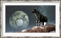 Framed Taurus is the second astrological sign of the Zodiac