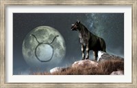 Framed Taurus is the second astrological sign of the Zodiac