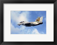 Framed F-14A Tomcat with special tail art applied for the Christmas holiday