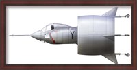 Framed Artist's concept of the experimental VTOL aircraft