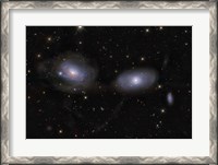Framed Gravitionaly distorted Galaxies NGC 3169 and NGC 3166