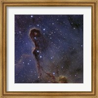 Framed Elephant's Trunk Nebula in the star cluster IC 1396