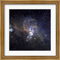 Framed Loops of NGC 3576