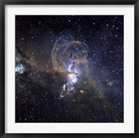 Framed Loops of NGC 3576