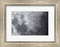 Framed Close up view of the Moon