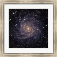 Framed IC 342, an intermediate spiral galaxy in the constellation Camelopardalis