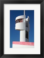 Framed MOROCCO, CASABLANCA, AIN DIAB Beach, Lifeguard Tower
