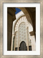Framed Archway detail, Hassan II Mosque, Casablance, Morocco