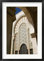 Framed Archway detail, Hassan II Mosque, Casablance, Morocco