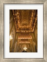 Framed Gold Ceiling, Hassan II Mosque, Casablance, Morocco