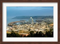 Framed MOROCCO, Atlantic Coast, SAFI: Town and Port View