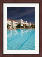 Framed MOROCCO, ESSAOUIRA: Ryad Mogador Hotel Pool