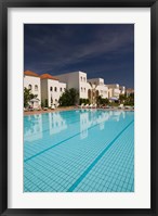 Framed MOROCCO, ESSAOUIRA: Ryad Mogador Hotel Pool