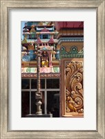 Framed Indian Temple, Port Louis, Mauritius