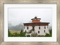 Framed Kichu Lhakhang Dzong, Paro, Bhutan