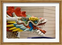 Framed Dragon Head, Goddess of Mercy temple, Hong Kong
