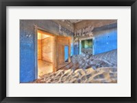 Framed Kolmanskuppe ghost town, Luderitz, Namibia, Africa