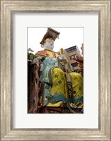 Framed Seated figure, Goddess of Mercy temple, Hong Kong