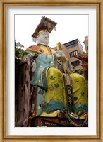Framed Seated figure, Goddess of Mercy temple, Hong Kong