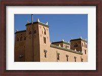 Framed Hotel Kasbah Asmaa Exterior, Midelt, Middle Atlas, Morocco