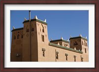 Framed Hotel Kasbah Asmaa Exterior, Midelt, Middle Atlas, Morocco