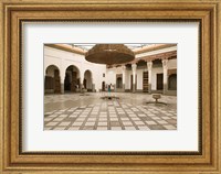 Framed Interior Courtyard, Musee de Marrakech, Marrakech, Morocco
