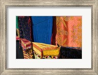 Framed Moroccan Fabric, Dades Gorge, Dades Valley, Morocco