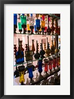 Framed Moroccan Glassware Display, Ouarzazate, South of the High Atlas, Morocco
