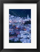 Framed Morocco Moulay, Idriss, Town View