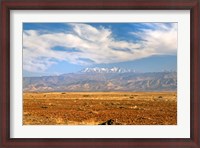 Framed Morocco, Atlas Mountains, landscape