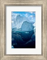 Framed Icebergs and seascapes, Antarctica