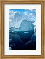 Framed Icebergs and seascapes, Antarctica