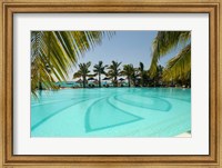 Framed Mauritius, Le Morne. Paradis Hotel and Golf Club