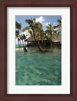 Framed Mauritius, Poste de Flacq. Belle Mare Plage resort