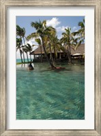 Framed Mauritius, Poste de Flacq. Belle Mare Plage resort