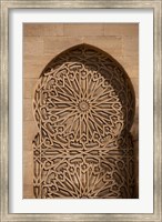 Framed Morocco Casablanca Palace, Moorish Architecture