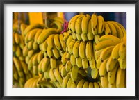 Framed MOROCCO, Atlantic Coast, TAMRI, Market bananas