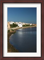 Framed MOROCCO, AZEMMOUR: View from Um, er, Rbia River
