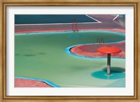 Framed MOROCCO, CASABLANCA, AIN DIAB resort Pool Detail