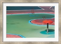 Framed MOROCCO, CASABLANCA, AIN DIAB resort Pool Detail