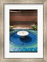 Framed Jardin Majorelle, Marrakech, Morocco, North Africa