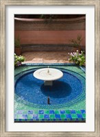 Framed Jardin Majorelle, Marrakech, Morocco, North Africa
