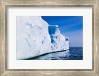 Framed Landscape of iceberg, American Palmer Station, Antarctica