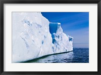 Framed Landscape of iceberg, American Palmer Station, Antarctica