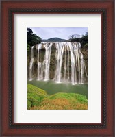 Framed Huangguoshu Falls, Anshun, Guizhou, China