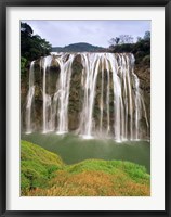 Framed Huangguoshu Falls, Anshun, Guizhou, China