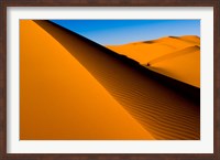 Framed Desert Dunes of the Erg Murzuq, Libya