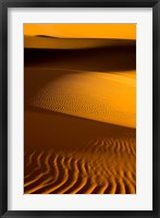 Framed Libya, Fezzan, Desert Dunes of the Erg Murzuq