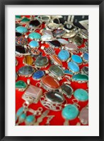 Framed Mauritania, Adrar, Chinguetti, Stones and jewellery